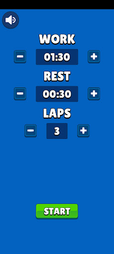 Android application Tabata Timer: Interval Timer screenshort
