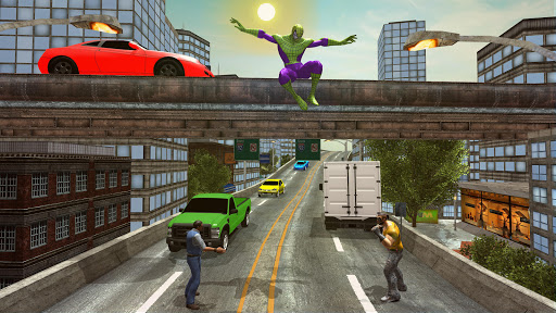 Android application Super hero Spider boy games screenshort
