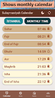 screenshot of Suleymaniye Calendar