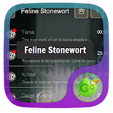 Feline Stonewort GO SMS icon