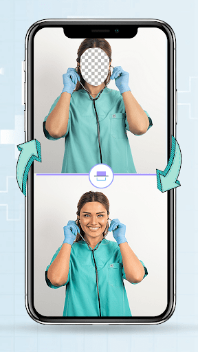 Beauty Nurse Doctor Photo Suit Screen 3