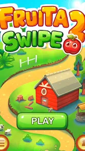 Fruita Swipe 2 - Jogos de Raciocínio - 1001 Jogos