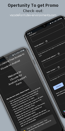 Android application VScode for Android screenshort
