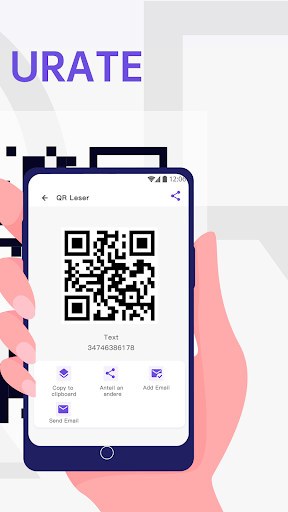 Swift QR - Barcode Scanner App Screen 2