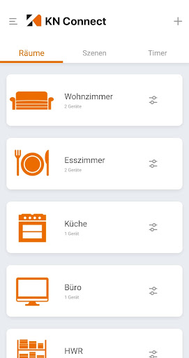 Android application KN Connect screenshort
