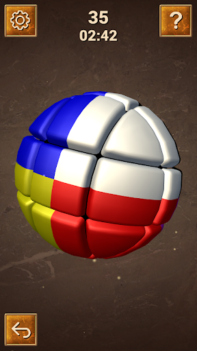Android application 3d puzzle Lion's Sphere kubik! screenshort