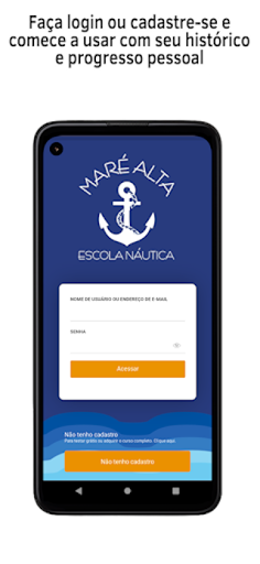 Android application Mare Alta - Arrais e Cursos screenshort