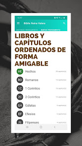 Captura de Pantalla 4 Biblia Reina Valera en español android