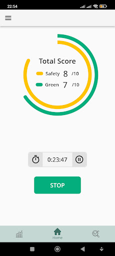Android application WOOWAY - Safe & Green Driving screenshort