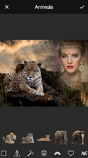 Animal Photo Editor App لقطة شاشة