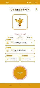 Golden Bird VPN - Fast, Secure
