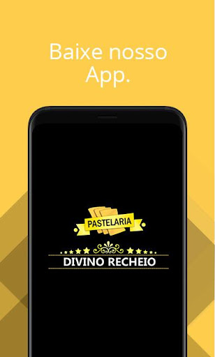 Android application Pastelaria Divino Recheio screenshort