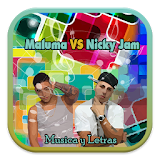 Maluma VS  Nicky Jam Musicas icon