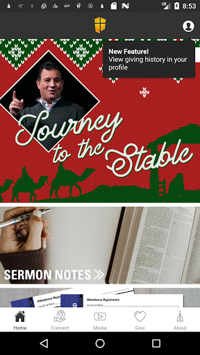 Android application Christian Life Center screenshort