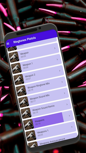 Gun ringtones for android Screen 3