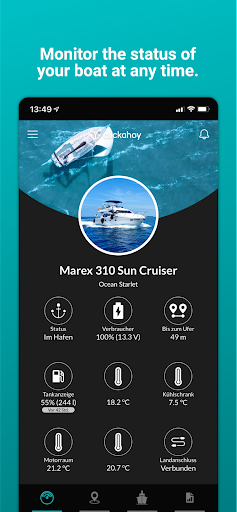 Android application clickahoy screenshort