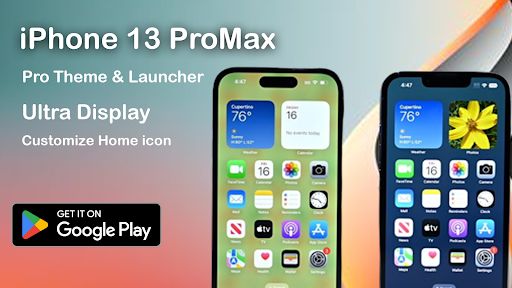 Launcher For iPhone13 Pro Max Screen 2
