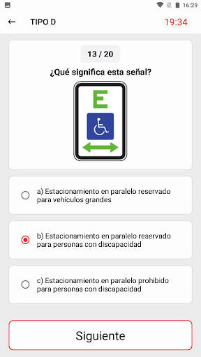 Simulador examen 2024 Ecuador Screen 2