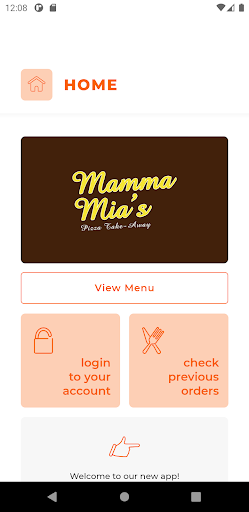 Android application Mamma Mia's CA14 screenshort