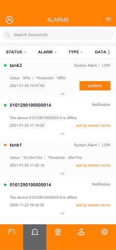 SENSERT Screen 2