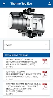 Webasto Service App