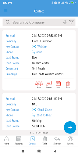 LeadMaster CRM Screen 3