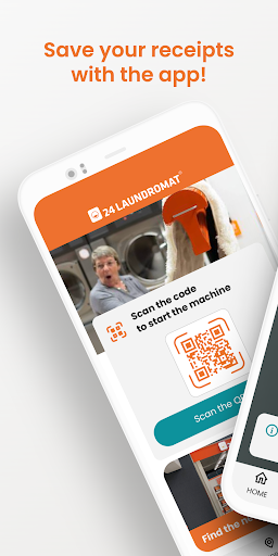 Android application 24 Laundromat screenshort
