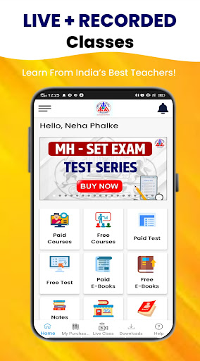 Android application Ooacademy Pune screenshort