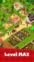 Happy Town Farm: Farming Games