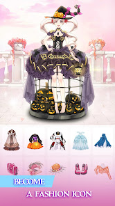 Captura de Pantalla 4 Anime Fashion Princess Dressup android