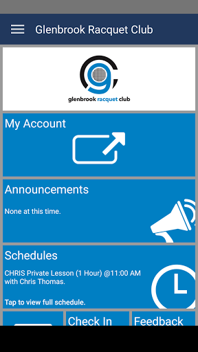 Glenbrook Racquet Club Screen 2