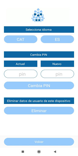 Android application Jornada Laboral screenshort