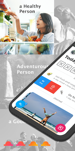 Android application ManyHats — Habits & Journal screenshort