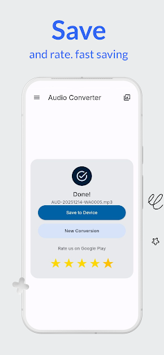 Audio Converter (M4A AAC WAV) screenshot 3