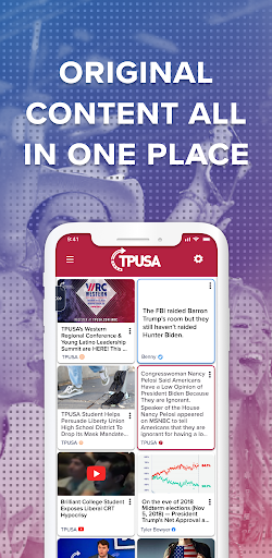 Android application TPUSA screenshort