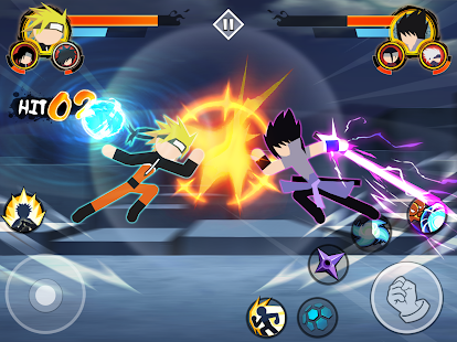 Stickman Ninja - 3v3 Battle Arena screenshots 6