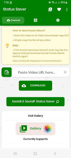 Android application Status Saver: All Video Saver screenshort
