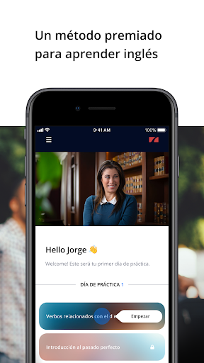 Screenshot of Master English