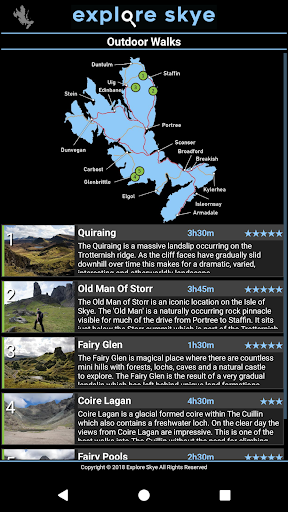 Explore Skye - Visitors Guide Screen 2