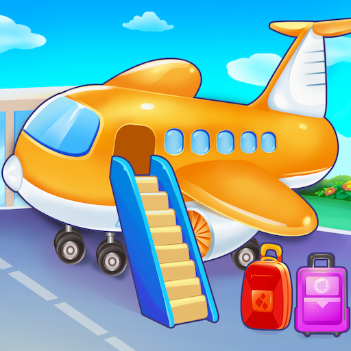 Kids Airport - Kid Travel Game logo