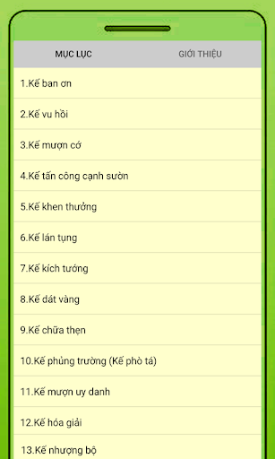 Android application Nhan Hoa Ke screenshort