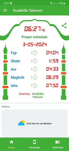 Noakhilla Telecom Screen 3