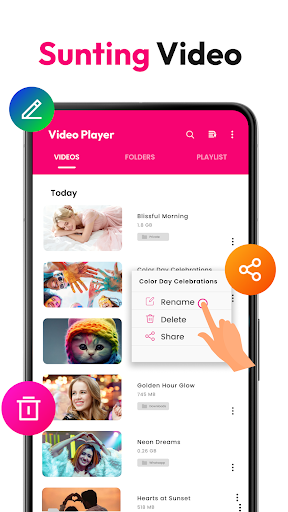 Pemutar Video HD & Downloader screenshot 4