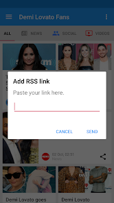 Screenshot 2 Demi Lovato Fan Club : News an android