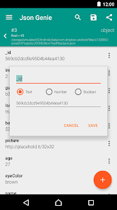 Captura de Pantalla 4 Json Genie (Viewer & Editor) android