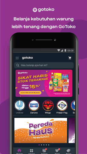 Android application GOTOKO screenshort