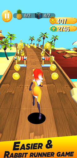 Superhero Rena Rouge Run 3D Screen 2