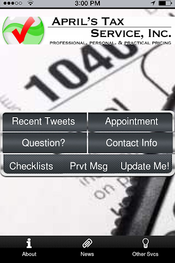 Android application Aprils Tax Service Inc screenshort
