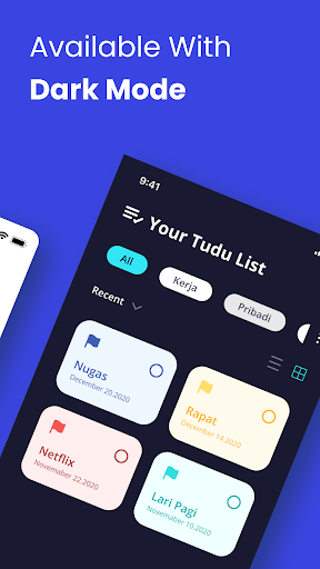 Tudu - ToDo & Task Management Screen 2