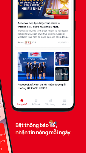 Acecook Home Screen 2